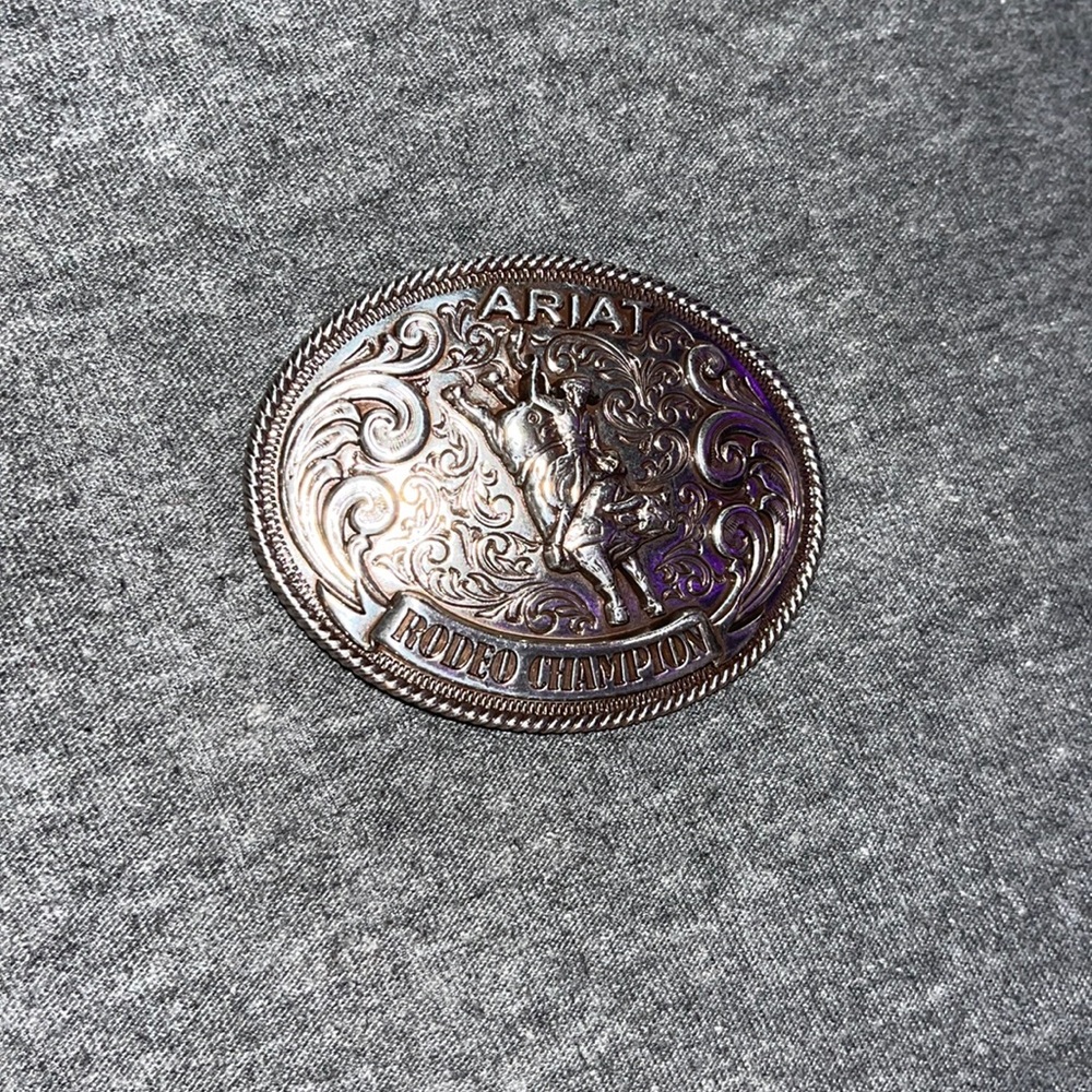 Ariat kids belt buckle